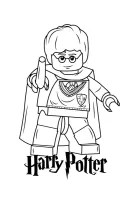 Harry Potter kleurplaat 9